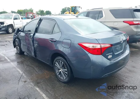 2017 Toyota Corolla Le from USA, damaged, VIN 2T1BURHE2HC804433